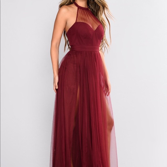 off the tulle gown fashion nova